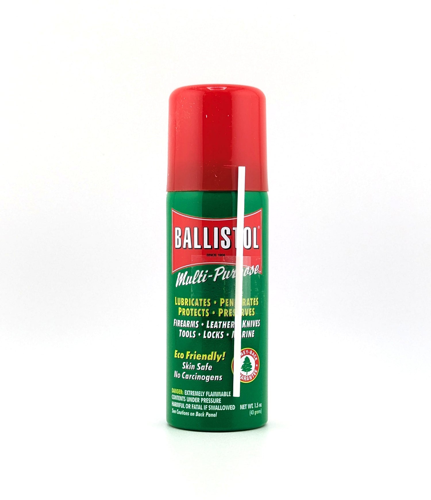Ballistol multi-purpose spray can on a white background