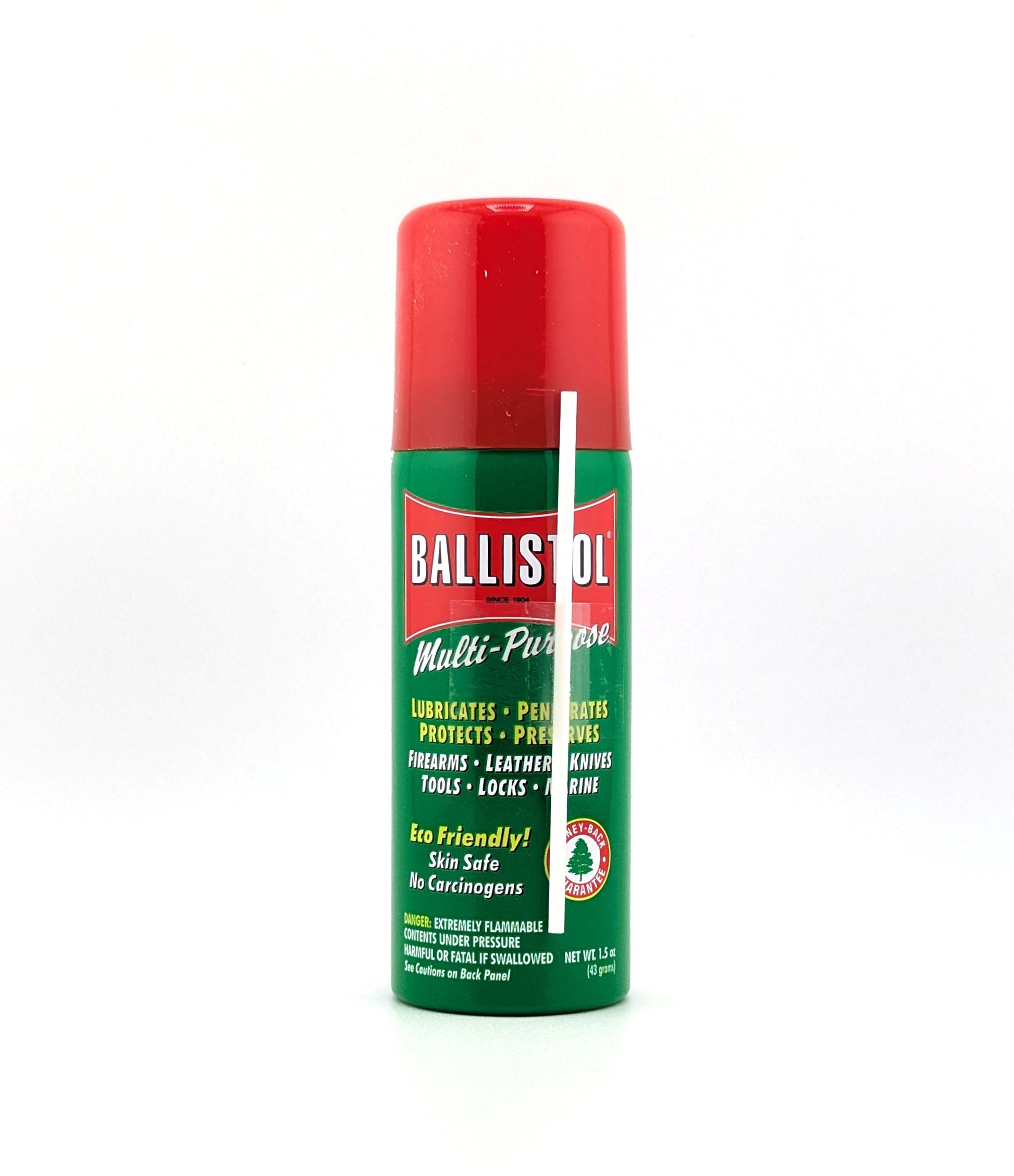 Ballistol multi-purpose spray can on a white background